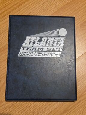 Leather Trading Card Collection Binder - 10 Pages (40 Card Slots)